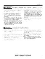 Preview for 5 page of GE Cafe CS980STSS Owner'S Manual & Installation Instructions