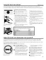 Preview for 29 page of GE Cafe CS980STSS Owner'S Manual & Installation Instructions