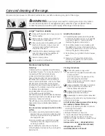 Preview for 32 page of GE Cafe CS980STSS Owner'S Manual & Installation Instructions