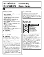 Preview for 39 page of GE Cafe CS980STSS Owner'S Manual & Installation Instructions