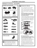 Preview for 40 page of GE Cafe CS980STSS Owner'S Manual & Installation Instructions