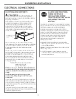 Preview for 41 page of GE Cafe CS980STSS Owner'S Manual & Installation Instructions