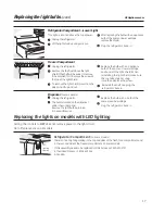 Предварительный просмотр 17 страницы GE Cafe CSCP5UGXSS Owner'S Manual & Installation Instructions