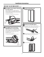 Предварительный просмотр 20 страницы GE Cafe CSCP5UGXSS Owner'S Manual & Installation Instructions