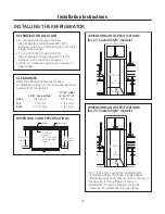 Предварительный просмотр 23 страницы GE Cafe CSCP5UGXSS Owner'S Manual & Installation Instructions