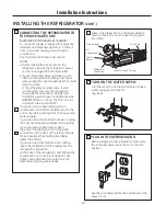 Предварительный просмотр 24 страницы GE Cafe CSCP5UGXSS Owner'S Manual & Installation Instructions