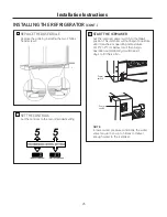 Предварительный просмотр 26 страницы GE Cafe CSCP5UGXSS Owner'S Manual & Installation Instructions