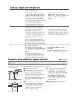 Предварительный просмотр 96 страницы GE Cafe CSCP5UGXSS Owner'S Manual & Installation Instructions