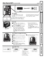 Preview for 5 page of GE Cafe CSHS5UGXSS Owner'S Manual And Installation