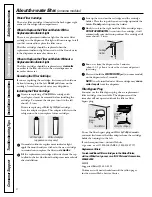 Preview for 6 page of GE Cafe CSHS5UGXSS Owner'S Manual And Installation