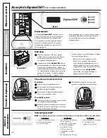 Preview for 44 page of GE Cafe CSHS5UGXSS Owner'S Manual And Installation