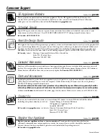 Preview for 112 page of GE Cafe CSHS5UGXSS Owner'S Manual And Installation