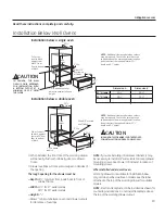 Preview for 13 page of GE Cafe CW9000SDSS Use And Care Manual