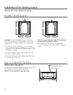 Preview for 14 page of GE Cafe CW9000SDSS Use And Care Manual