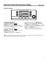 Preview for 7 page of GE Cafe CWE23SSHBSS Owner'S Manual And Installation Instructions