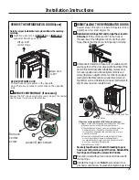 Preview for 25 page of GE Cafe CWE23SSHBSS Owner'S Manual And Installation Instructions