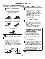 Preview for 30 page of GE Cafe CWE23SSHBSS Owner'S Manual And Installation Instructions