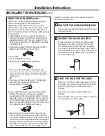 Preview for 35 page of GE Cafe CWE23SSHBSS Owner'S Manual And Installation Instructions