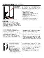 Preview for 10 page of GE Cafe CYE22TSHSS Owner'S Manual And Installation Instructions