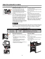 Preview for 18 page of GE Cafe CYE22TSHSS Owner'S Manual And Installation Instructions