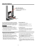 Preview for 10 page of GE Cafe CYE23TSDCSS Owner'S Manual And Installation Instructions