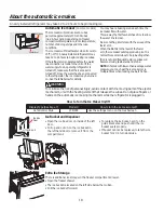 Preview for 18 page of GE Cafe CYE23TSDCSS Owner'S Manual And Installation Instructions