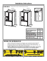 Preview for 22 page of GE Cafe CYE23TSDCSS Owner'S Manual And Installation Instructions