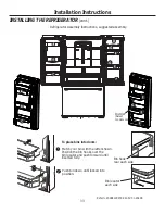 Preview for 33 page of GE Cafe CYE23TSDCSS Owner'S Manual And Installation Instructions