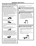 Preview for 35 page of GE Cafe CYE23TSDCSS Owner'S Manual And Installation Instructions