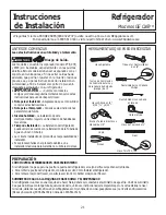 Preview for 117 page of GE Cafe CYE23TSDCSS Owner'S Manual And Installation Instructions