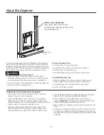 Preview for 10 page of GE Cafe CYE23TSDSS Owner'S Manual And Installation Instructions