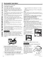 Preview for 11 page of GE CAFE CZS22M Owner'S Manual And Installation Instructions