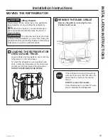 Preview for 16 page of GE CAFE CZS22M Owner'S Manual And Installation Instructions