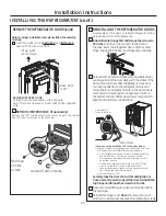 Preview for 5 page of GE Cafe series Installation Instructions Manual