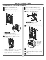 Preview for 6 page of GE Cafe series Installation Instructions Manual