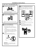 Preview for 12 page of GE Cafe series Installation Instructions Manual