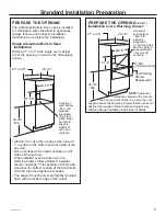 Предварительный просмотр 5 страницы GE cafe Installation Instructions Manual