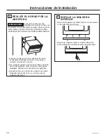 Предварительный просмотр 26 страницы GE cafe Installation Instructions Manual