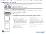 Предварительный просмотр 9 страницы GE cafe Manual