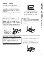 Предварительный просмотр 55 страницы GE cafe Owner'S Manual