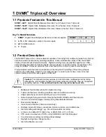 Preview for 6 page of GE Calibur DVMR Triplex eZ User Manual