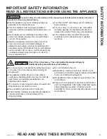 Preview for 3 page of GE Carry-Cool ATM06 Owner'S Manual & Installation Instructions