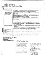Preview for 7 page of GE Carry-Cool ATX04 Use And Care Manual