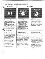 Preview for 4 page of GE Carry-Cool NTP04 Use And Care Manual