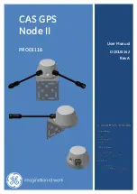 GE CAS GPS Node II User Manual preview