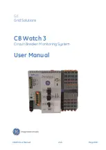 Предварительный просмотр 1 страницы GE CB Watch 3 User Manual