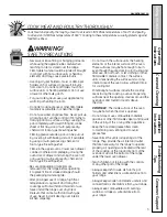 Preview for 3 page of GE CBC980 Owner'S Manual & Installation Instructions