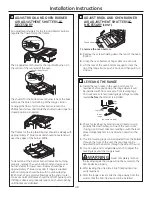 Предварительный просмотр 48 страницы GE CCGS990 Owner'S Manual & Installation Instructions