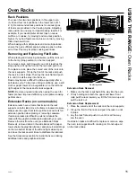 Preview for 15 page of GE CCGS995 Owner'S Manual