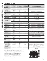 Preview for 20 page of GE CCHS995SEL1SS Owner'S Manual